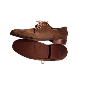 Johnston & Murphy Men’s 10.5 Brown Leather Dress Shoes Classic Workwear Formal